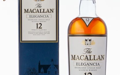 The Macallan Elegancia 12 Year Old 40.0 abv NV (1 B175)