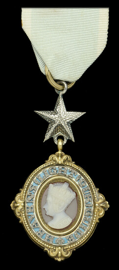 The Most Exalted Order of the Star of India, C.S.I., Companion’s neck...