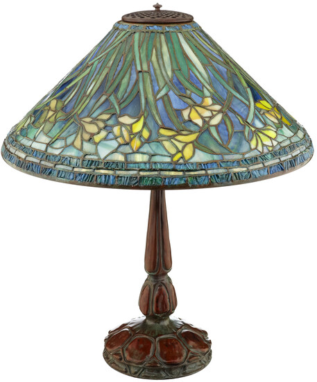 Tiffany-Tischlampe "Daffodil"