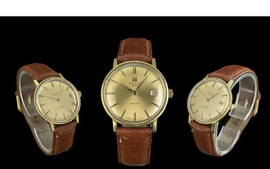 Tissot Seastar Gent's 18ct Gold Mechanical Wrist Watch, circ...