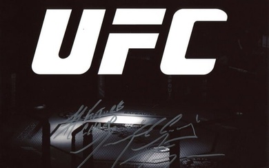 Tony Ferguson Hand Signed Inscribed Future Champ 8x10 Photo UFC Fighter JSA COA