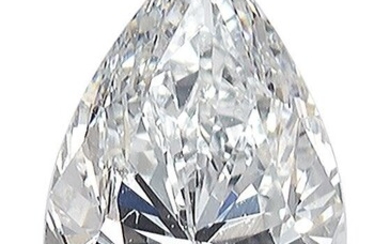 Unmounted Diamond Diamond: Pear-shaped diamond