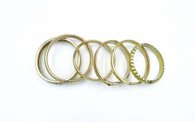 Victorian Gold Filled Bracelets (6)