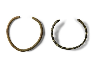 Viking Age Bronze Bracelet Group