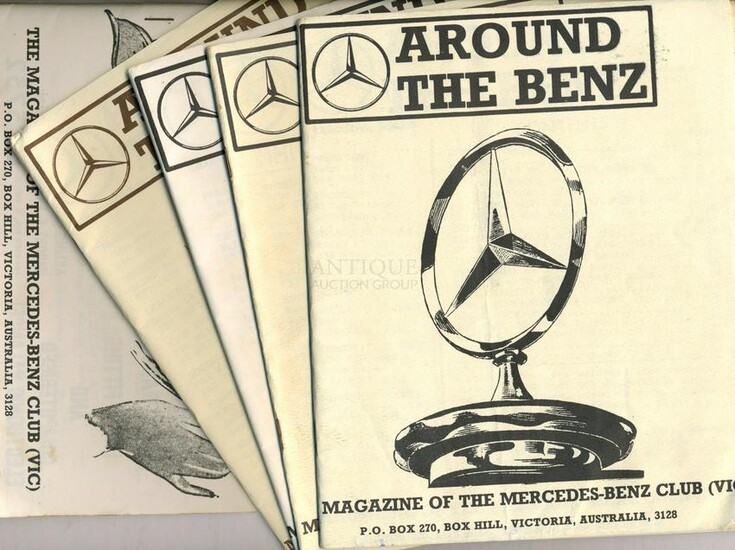 Vintage Mercedes-Benz Pamphlets