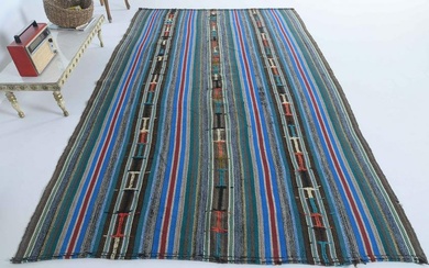 Vintage Turkish Flatweave Kilim Rug 5.9 ft. X 9.5 ft.