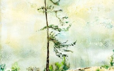 Wettlaufer (US,20C) oil painting