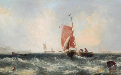 William Calcott Knell (b. 1830, d. 1880, English painter)
