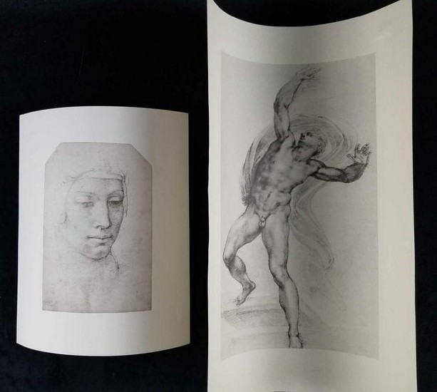 Women Portrait and Male Anatomy Print