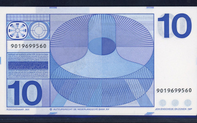 10 Gulden 25.4.1968 Frans Hals (Mev. 49-1a / AV 37.1d.1...