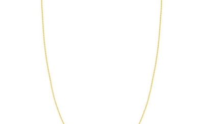 14K Yellow Gold .96mm Box Chain with