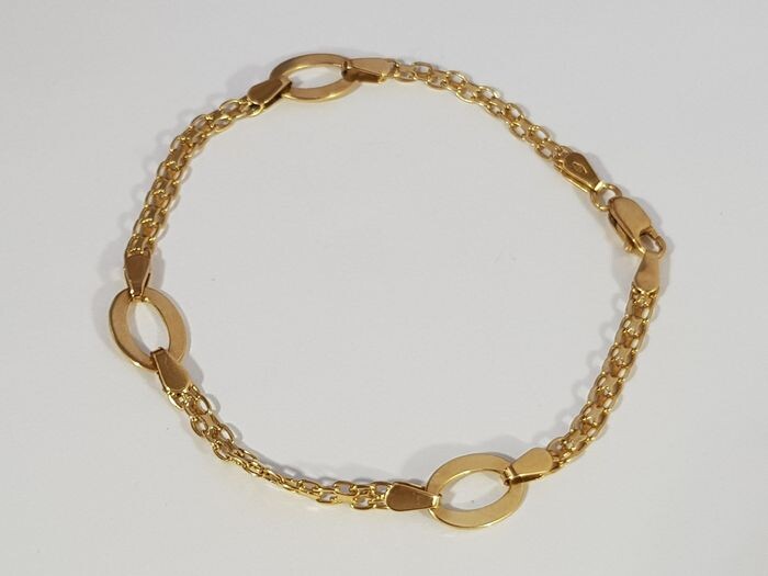 18 kt. Yellow gold - Anklet