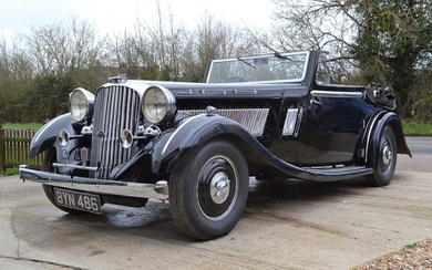 1935 Brough Superior 4.2-Litre Dual Purpose Drophead Coupé One of Only 25 Eight-Cylinder Cars Made