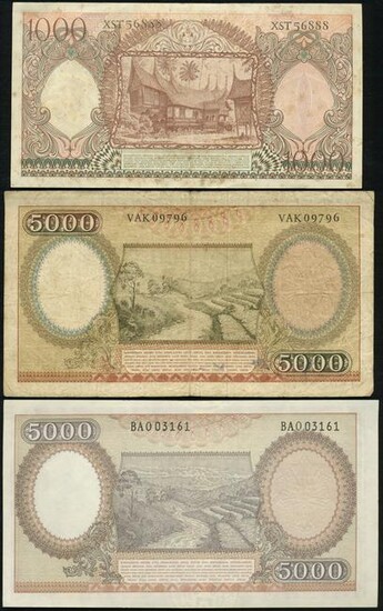 1958 Indonesian Notes (3)