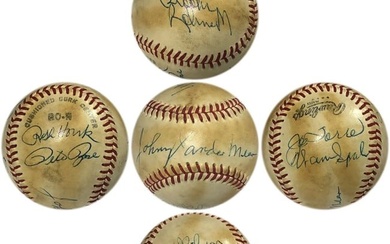 1970 All Star Autographed Baseball