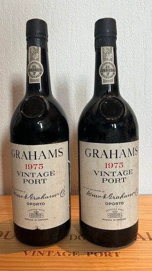 1975 Graham's Vintage Port - 2 Bottles (0.75L)