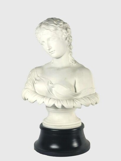19th Century Neo-Classical Parian Bust