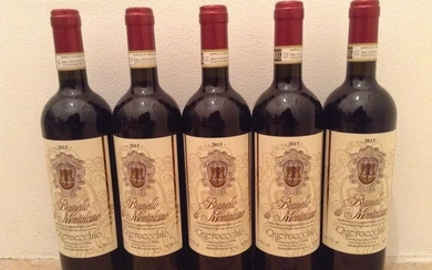 2015 Quercecchio - Brunello di Montalcino DOCG - 5 Bottles (0.75L)