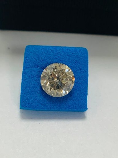 2.52ct loose brilliant cut diamond,M colour,i1 clarity,natural tested...
