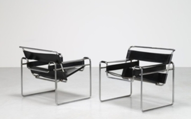 BREUER MARCEL LAJOS (1902 1981) Pair of armchairs …