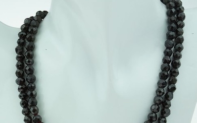 14 kt. Gold - Necklace Garnet