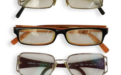 (3 Pc) Collection Of Vintage Reading Glasses