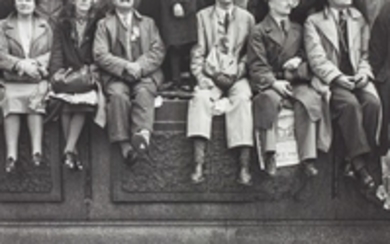 Henri Cartier-Bresson, Trafalgar Square on the day of the Coronation of King George VI, London