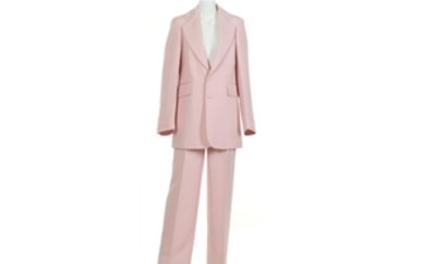 Joseph Pink Trouser Suit, double button fastening jacket...