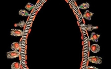 Long collier à pendeloques, Algérie, Grande Kabyli…