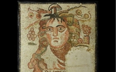 Roman Bacchus Mosaic Panel