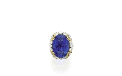 Sapphire and Diamond Ring, David Webb