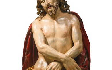 CHRIST AS THE MAN OF SORROWS, Spanish, Castille, circle of Gregorio Fernández (1576-1636), first half 17th century