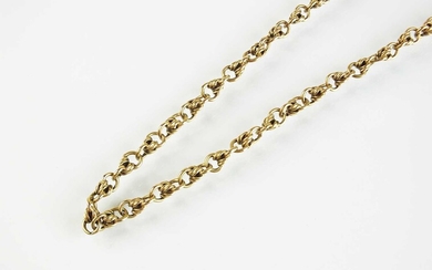 A 9ct gold chain