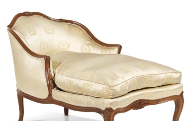 A FRENCH RESTING ARMCHAIR, 18TH CENTURY