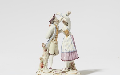 A Ludwigsburg porcelain group with a dancing couple