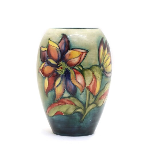 A Moorcroft tubeline decorated 'Dahlia' pattern vase