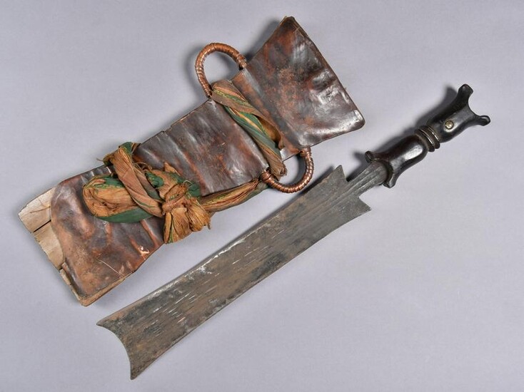A Tikar Sword in Scabbard