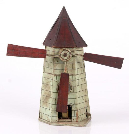 A Wooden Windmill Whirligig