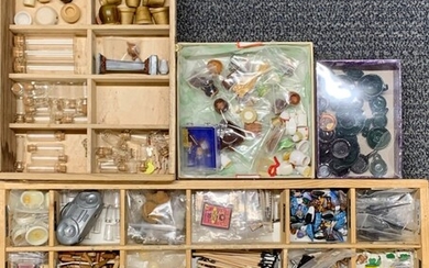 A large quantity of dolls house small items.