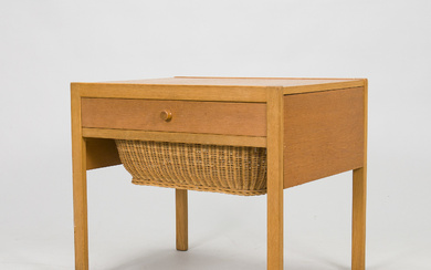 A mid-20th-century sewing table.