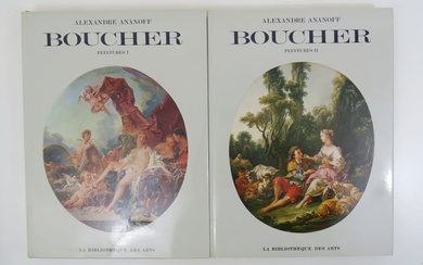 ANANOFF (Alexandre). François Boucher avec la collaboration de M. Daniel Wildenstein. Peintures (1720-1770). Lausanne-Paris, La...
