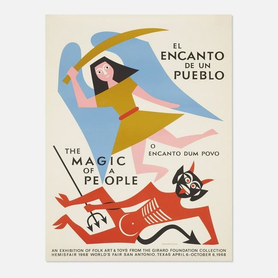 Alexander Girard, The Magic of a People poster