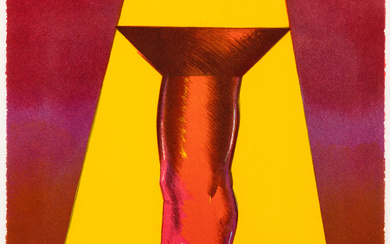 Allen Jones RA, British b.1937- Chalice, 1983; lithograph in colours...