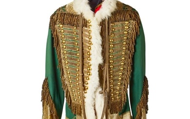 An Austro-Hungarian pelisse for senior officers of 9th Hussar Regiment, circa 1850