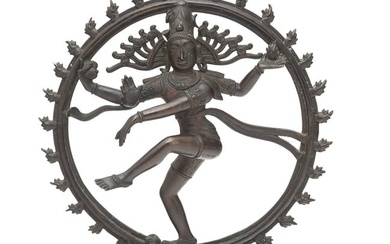 An Indian Bronze Figure of Shiva Nataraja