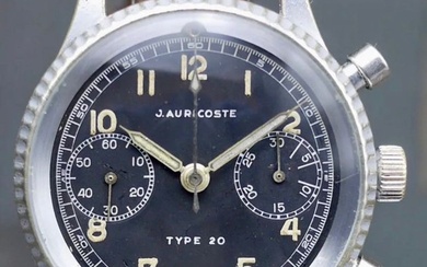 Auricoste - Chronographe type XX flyback - Type XX - Men - 1950-1959
