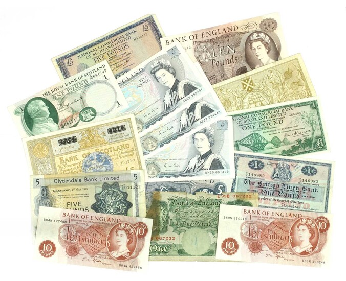 Banknotes, Great Britain