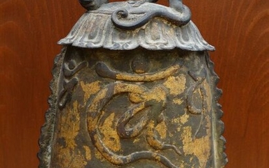Bonshō 梵鐘 (Buddhist temple bell) (1) - Bronze - Japan - 19th century