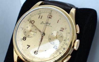 Breitling - CADETTE - Chronograph 18K Gold - Men - 1950-1959