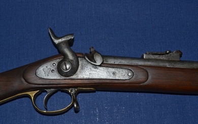British - 1861 - Enfield - Original stock and non British bayonet - P 1853 - Percussion - Rifle - .577